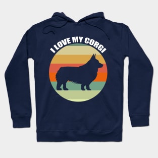 I Love My Corgi Hoodie